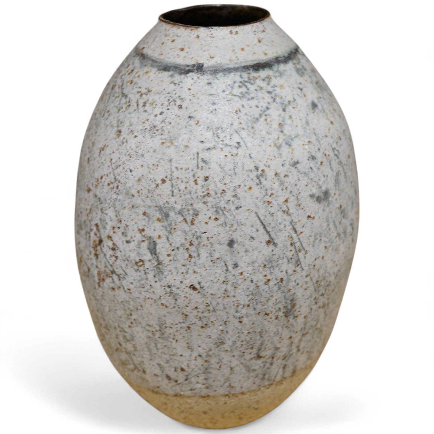 Betty Blandino (1927-2011): An ovoid stoneware vase